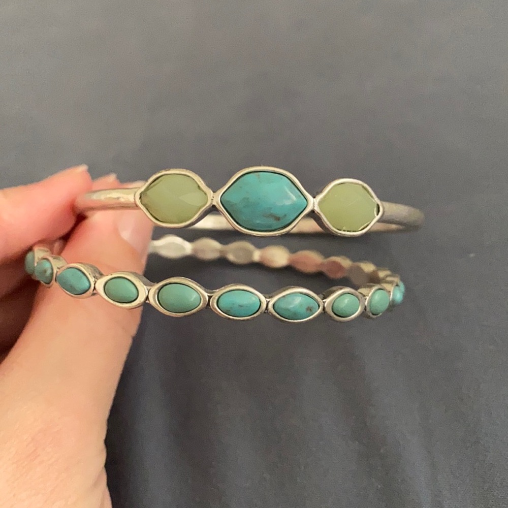 Luck Brand Turquoise Bangles
